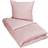Borg Living sengetøj 140x200 Dynebetræk Pink, Rød (200x140cm)