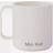 Design Letters Mini Love Cup With Handle Kopp Med Handtag Barnmuggar Bpa-fri Vit