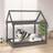 vidaXL Hundeseng 111x80x100 cm massivt fyrretræ