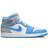 NIKE Air Jordan 1 Mid SE - White/University Blue/Grey