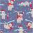 Creativ Company Gavepapir, Dovendyr med nissehue, B: 50 cm, 80 g, lilla, 5 m/ 1 rl