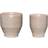 Hübsch Ashes Pots Rose set of 2 Krukke