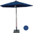 Hoffmann Nice parasol blå Ø3m