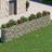 vidaXL gabion-højbed 540x50x100 cm galvaniseret jern Krukke
