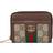 Gucci Ophidia GG-Supreme Zip Around Wallet - Beige/Ebony