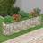 vidaXL gabion-højbed 260x50x50 cm galvaniseret jern Krukke