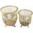 Dkd Home Decor Naturlig Lysebrun Bambus Plantesæt 35 x 35 x 37 cm Krukke