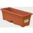 Plastiken Planter med fad Plastiken Terrakotta Krukke