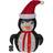 Star Trading Tecid Pingvin Jullampa 70cm