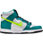 Nike Dunk High GS - White/Bright Spruce/Black/Volt