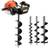 Fuxtec FUXTEC petrol auger incl. 100/150/200mm attachments 62cc
