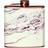 Premier Housewares Marble Effect Rose Gold Hip Flask Hip Flask