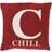 Premier Housewares Chill Complete Decoration Pillows Natural, Black, Red (45x45cm)