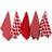 Penguin Home Cotton Tea Towel Set Kitchen Towel Grey, Red