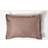 Homescapes Organic 400 Thread Count Pillow Case Blue, Brown