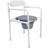Mobilex Foldbar toiletstol hvid