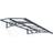 Canopia by Palram Grå Palram - Canopia Amsterdam Door Canopy, H330mm W2235mm