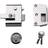 Yale P2 Double Security Nightlatch 40mm Backset DMG/PB