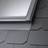 Velux inddækningspakke EDL CK02 Aluminium Roof Window Triple-Pane
