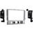 Connects2 CT23HY52 2-Din ramme