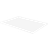 Deltaco Office, Desk board, White laminate, 1500x750x25mm