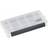 Meiho Betesbox, Justerbara Fack, 233x127x34mm Clear