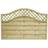 Forest Garden Pressure Treated Bristol Fence Panel 180x120cm