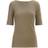 Lauren Ralph Lauren Cotton Boatneck Top - Muted Moss