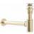 REA Shiny Golden Colour Brass Waste Bottle Basin Trap Click-Clack Sink Drain