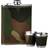 Premier Housewares Hip Flask Camouflage Design Set Hip Flask