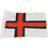 1852 Marine Gæsteflag Færøerne 125cm