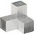 vidaXL Stolpbeslag Y-form galvaniserad metall 91x91