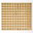 HUH Mosaik Square Gold 2.5X2.5Cm Pris Per Ark