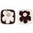 Marimekko Oiva Unikko Assiett 2st 10cm