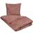 Borg Design Bomuldssatin sengetøj 150x210 Marble lavender Dynebetræk Pink, Lilla (210x)