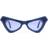 Marni Fairy Pools Radica Sunglasses - Blue