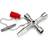 Knipex 00 11 04 nøgle kontrolskab, Topnøgle Svensknøgle