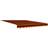 vidaXL Markisduk orange 350x250cm
