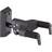Hercules GSP38WBK Plus Guitar Wall Hanger Black Wood Base Short Arm