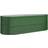 vidaXL green, 224 68 Garden Planter Powder-coated Steel 224x80x68 Patio Raised Bed Plantekasse