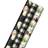 Hällmark 3-Pack Retro Santa, Black & White Plaid, Train & Trees Christmas Wrapping Paper