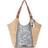 Sakroots Roma Straw Shopper - Navy Spirit Desert