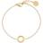 Edblad Alice Bracelet - Gold/Transparent