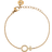 Edblad Me Bracelet - Gold/Transparent