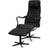Bröderna Anderssons Chic Classic Leather Black Armchair 110cm