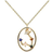 Pdpaola Sagittarius Necklace - Gold/Multicoloured