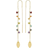 Susanne Friis Bjørner Earring - Gold/Multicolour