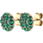 Dyrberg/Kern Blais Earring - Gold/Green