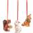 Villeroy & Boch Forest Animals Christmas Tree Ornament 23cm 3pcs