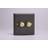 Varilight JYP252V.SL Vogue Slate 2 Gang 2-Way Push-On/Off LED Dimmer 0-120W V-Pro